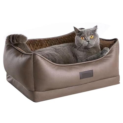 Mavdecll Haustier-Heiznest, Abnehmbares Beheiztes Katzen-/Hundebett, Geeignet Für Haustiere Bis 5 Kg, 3 Temperaturstufen, 50 X 35,5 X 23 cm, Sorgt Für Wärme Für Haustiere Mavdecll Haustier-Heiznest, Abnehmbares Beheiztes Katzen-/Hundebett, Geeignet Für Haustiere Bis 5 Kg, 3 Temperaturstufen, 50 X 35,5 X 23 cm, Sorgt Für Wärme Für Haustiere von Mavdecll