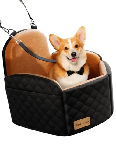 Mavora Max Autositz für Hunde (Schwarz/Braun) von Mavora Max