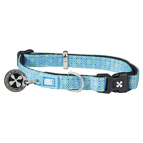 Max Molly | Gotcha! Smart ID Retro Halsband - Hundehalsband Verstellbare Größe: XS - L, Verschiedene Designs (Blau, XS) von Max & Molly Urban Pets