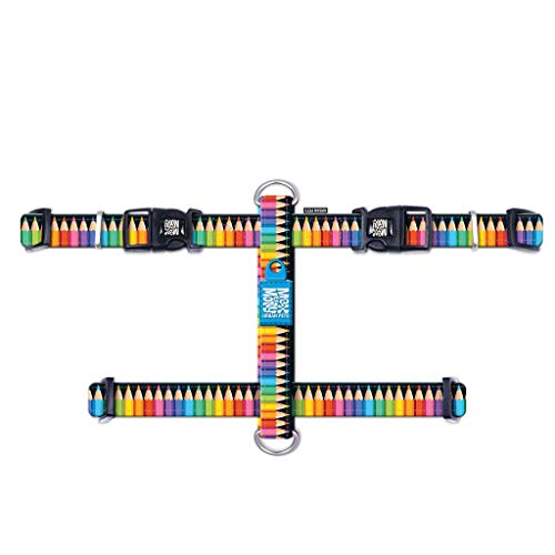 Max & Molly 4894512020610 Crayons Hundegeschirr Bequem Geruchsneutral Neopren Verlustschutzprogramm für Haustiere Extraordentliches Hundegeschirr, L, 232 g Max & Molly 4894512020610 Crayons Hundegeschirr Bequem Geruchsneutral Neopren Verlustschutzprogramm für Haustiere Extraordentliches Hundegeschirr, L, 232 g von Max & Molly Urban Pets
