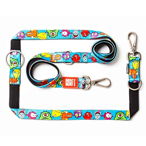 Max & Molly 4894512020993 Bequem, Sicher, Gepolstertes Neopren, Kühl Und Flexibel, Multifunktionsleine, M, Little Monsters Max & Molly 4894512020993 Bequem, Sicher, Gepolstertes Neopren, Kühl Und Flexibel, Multifunktionsleine, M, Little Monsters von Max & Molly Urban Pets