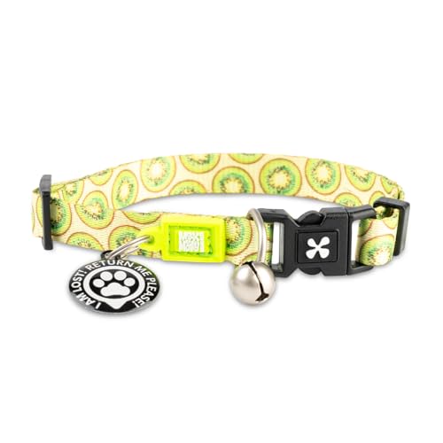 Max & Molly Gotcha! Smart ID Katzenhalsband - Kiwi, 1 Size von Max & Molly Urban Pets