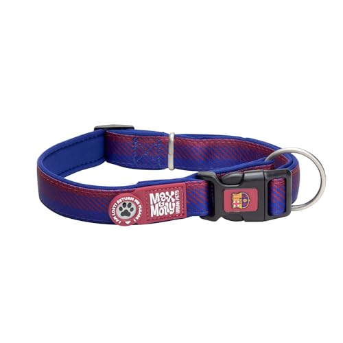 Max & Molly Gotcha! Hundehalsband FC Barcelona/L, Halsband Hund mit Smart ID, gepolstertes Neopren Halsband mit Design für Hunde, bequem, verstellbar Max & Molly Gotcha! Hundehalsband FC Barcelona/L, Halsband Hund mit Smart ID, gepolstertes Neopren Halsband mit Design für Hunde, bequem, verstellbar von Max & Molly Urban Pets