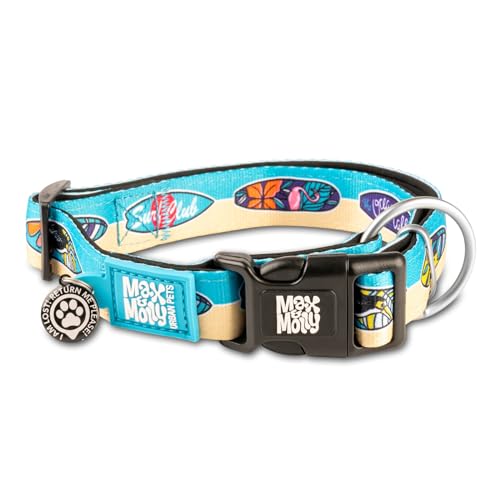 Max & Molly Gotcha! Smart ID Hundehalsband - Aloha, L von Max & Molly Urban Pets
