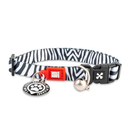 Max & Molly Gotcha! Smart ID Katzenhalsband - Zebra, 1 Size von Max & Molly Urban Pets