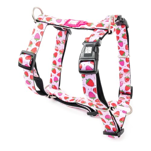 Max & Molly Hundegeschirr in H-Form, Ultrabequemes Geschirr Hund aus Neopren für große Hunde, Strawberry Dream/L, Gepolstert, Sicher & Ultraleicht – Komfort für deinen treuen Begleiter Max & Molly Hundegeschirr in H-Form, Ultrabequemes Geschirr Hund aus Neopren für große Hunde, Strawberry Dream/L, Gepolstert, Sicher & Ultraleicht – Komfort für deinen treuen Begleiter von Max & Molly Urban Pets