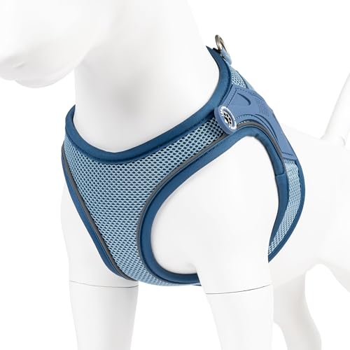 Max & Molly Hundegeschirr Matrix 2.0 Ocean/S als Air Vest Geschirr, Step-In Geschirr mit Gotcha! Smart ID, Außenseite aus leichtem Air Mesh Material - Komfort für deinen treuen Begleiter Max & Molly Hundegeschirr Matrix 2.0 Ocean/S als Air Vest Geschirr, Step-In Geschirr mit Gotcha! Smart ID, Außenseite aus leichtem Air Mesh Material - Komfort für deinen treuen Begleiter von Max & Molly Urban Pets