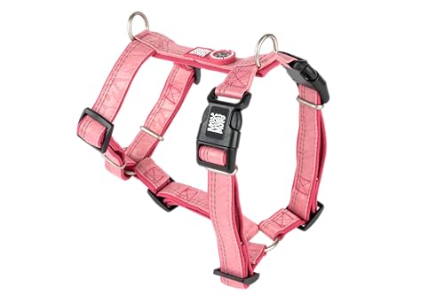 Max & Molly Hundegeschirr Matrix 2.0 Rose/L in H-Form, für Hunde mit Gotcha! Smart ID, Geschirr Hund, Neopren Gepolstert & Reflektierende Nähte - Komfort für deinen treuen Begleiter Max & Molly Hundegeschirr Matrix 2.0 Rose/L in H-Form, für Hunde mit Gotcha! Smart ID, Geschirr Hund, Neopren Gepolstert & Reflektierende Nähte - Komfort für deinen treuen Begleiter von Max & Molly Urban Pets