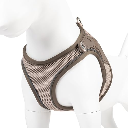 Max & Molly Hundegeschirr Matrix 2.0 Sand/XXL als Air Vest Geschirr, Step-In Geschirr mit Gotcha! Smart ID, Außenseite aus leichtem Air Mesh Material - Komfort für deinen treuen Begleiter Max & Molly Hundegeschirr Matrix 2.0 Sand/XXL als Air Vest Geschirr, Step-In Geschirr mit Gotcha! Smart ID, Außenseite aus leichtem Air Mesh Material - Komfort für deinen treuen Begleiter von Max & Molly Urban Pets