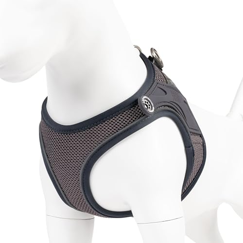 Max & Molly Hundegeschirr Matrix 2.0 Stone/XXL als Air Vest Geschirr, Step-In Geschirr mit Gotcha! Smart ID, Außenseite aus leichtem Air Mesh Material - Komfort für deinen treuen Begleiter Max & Molly Hundegeschirr Matrix 2.0 Stone/XXL als Air Vest Geschirr, Step-In Geschirr mit Gotcha! Smart ID, Außenseite aus leichtem Air Mesh Material - Komfort für deinen treuen Begleiter von Max & Molly Urban Pets