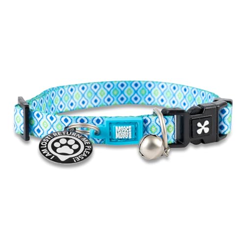 Max & Molly GOTCHA! Smart ID Katzenhalsband - Retro Blue, 1 Size von Max & Molly Urban Pets