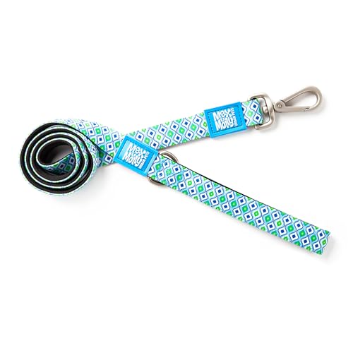 Max & Molly Klassische Hundeleine, 122 cm, Neopren, gepolsterte Leine, wasserdicht und maschinenwaschbar, für kleine und mittelgroße Hunde, Retroblau, Größe S Max & Molly Klassische Hundeleine, 122 cm, Neopren, gepolsterte Leine, wasserdicht und maschinenwaschbar, für kleine und mittelgroße Hunde, Retroblau, Größe S von Max & Molly Urban Pets