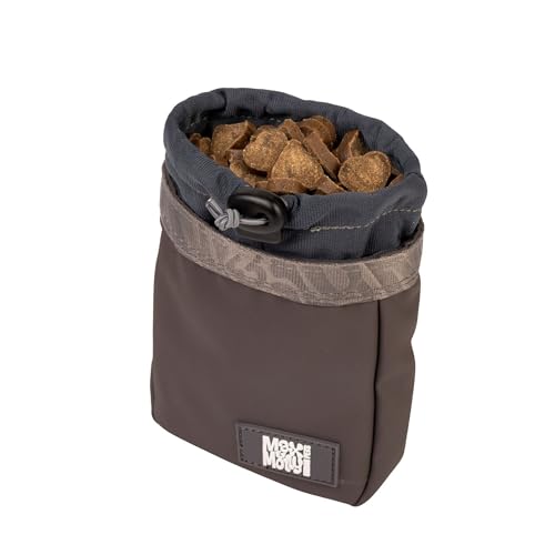 Max & Molly Leckerlitasche Matrix 2.0 - Stone/OS, Schmutzabweisend, Maschinenwaschbar, Karabiner & Hosenclip von Max & Molly Urban Pets