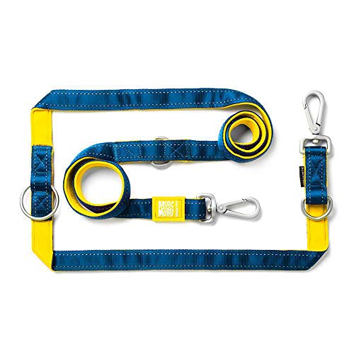 Max & Molly Multifunktions Hundeleine 2m mit 2 Karabinern, Matrix Yellow/XS Umhängeleine Gepolstert, Sicher & Flexibel - Komfort für deinen treuen Begleiter Max & Molly Multifunktions Hundeleine 2m mit 2 Karabinern, Matrix Yellow/XS Umhängeleine Gepolstert, Sicher & Flexibel - Komfort für deinen treuen Begleiter von Max & Molly Urban Pets