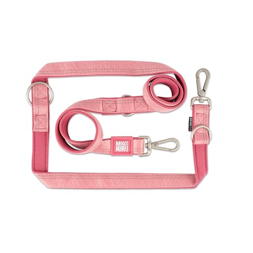 Max & Molly Multifunktions Hundeleine mit 2 Karabinern 2m, Matrix 2.0 Rose/L Umhängeleine Gepolstert & Reflektierend – Komfort für deinen treuen Begleiter Max & Molly Multifunktions Hundeleine mit 2 Karabinern 2m, Matrix 2.0 Rose/L Umhängeleine Gepolstert & Reflektierend – Komfort für deinen treuen Begleiter von Max & Molly Urban Pets