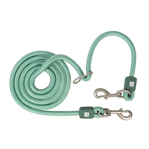 Max & Molly Multifunktions Tauleine Hund, Matrix 2.0, Jade/L, 2m stufenlos verstellbare Leine mit 2 Karabinern, stylische Hundeleine aus Nylon - Komfort für Dich und deinen treuen Begleiter Max & Molly Multifunktions Tauleine Hund, Matrix 2.0, Jade/L, 2m stufenlos verstellbare Leine mit 2 Karabinern, stylische Hundeleine aus Nylon - Komfort für Dich und deinen treuen Begleiter von Max & Molly Urban Pets