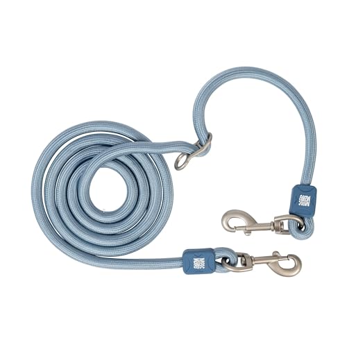 Max & Molly Multifunktions Tauleine Hund, Matrix 2.0, Ocean/M, 2m stufenlos verstellbare Leine mit 2 Karabinern, stylische Hundeleine aus Nylon - Komfort für Dich und deinen treuen Begleiter Max & Molly Multifunktions Tauleine Hund, Matrix 2.0, Ocean/M, 2m stufenlos verstellbare Leine mit 2 Karabinern, stylische Hundeleine aus Nylon - Komfort für Dich und deinen treuen Begleiter von Max & Molly Urban Pets