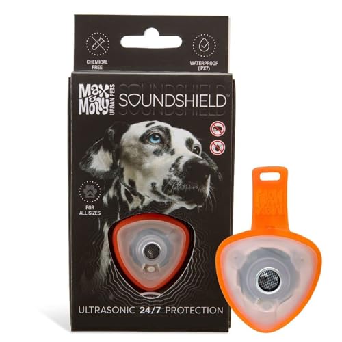 Max & Molly Soundshield Ultraschallschutz, Orange von Max & Molly Urban Pets