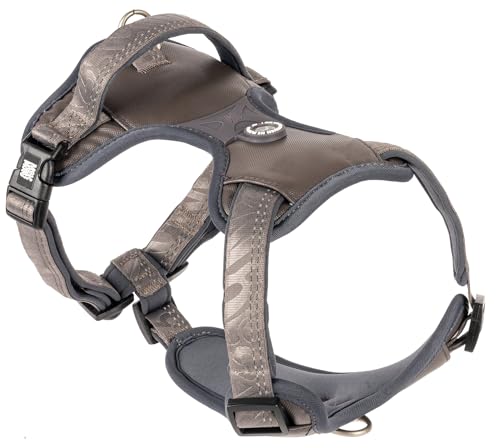 Max & Molly Sport Hundegeschirr Grosse Hunde mit Gotcha! Smart ID Sicherheitsanhänger, Matrix 2.0 Stein/L, Geschirr Hund Gepolstert & Reflektierend - Komfort für deinen treuen Begleiter Max & Molly Sport Hundegeschirr Grosse Hunde mit Gotcha! Smart ID Sicherheitsanhänger, Matrix 2.0 Stein/L, Geschirr Hund Gepolstert & Reflektierend - Komfort für deinen treuen Begleiter von Max & Molly Urban Pets