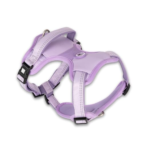 Max & Molly Sport Hundegeschirr Kleine Hunde mit Gotcha! Smart ID Sicherheitsanhänger, Matrix 2.0 Lavender/S, Geschirr Hund Gepolstert & Reflektierend - Komfort für deinen treuen Begleiter Max & Molly Sport Hundegeschirr Kleine Hunde mit Gotcha! Smart ID Sicherheitsanhänger, Matrix 2.0 Lavender/S, Geschirr Hund Gepolstert & Reflektierend - Komfort für deinen treuen Begleiter von Max & Molly Urban Pets