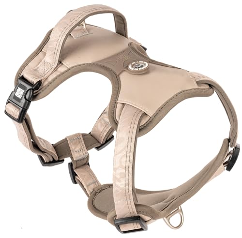Max & Molly Sport Hundegeschirr Kleine Hunde mit Gotcha! Smart ID Sicherheitsanhänger, Matrix 2.0 Sand/S, Geschirr Hund Gepolstert & Reflektierend - Komfort für deinen treuen Begleiter Max & Molly Sport Hundegeschirr Kleine Hunde mit Gotcha! Smart ID Sicherheitsanhänger, Matrix 2.0 Sand/S, Geschirr Hund Gepolstert & Reflektierend - Komfort für deinen treuen Begleiter von Max & Molly Urban Pets