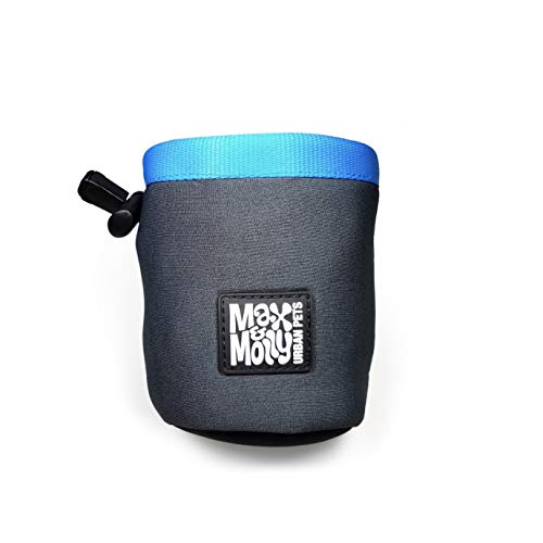 Max & Molly Leckerli Trainingstasche Easy Clip On Bag mit verstellbarem Kordelzug, blau Max & Molly Leckerli Trainingstasche Easy Clip On Bag mit verstellbarem Kordelzug, blau von Max & Molly Urban Pets