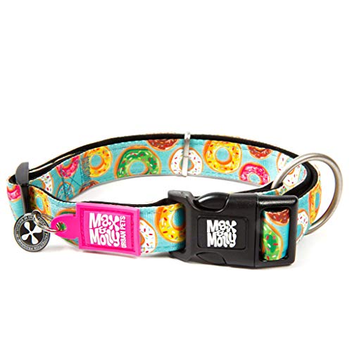 Max & Molly 4894512016217 Donuts Smart Id Halsband, Verlustschutzprogramm Für Haustiere, M von Max & Molly Urban Pets