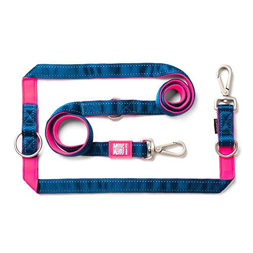 Max & Molly 4894512017023 Bequem, Sicher, Gepolstertes Neopren, Kühl Und Flexibel, Multifunktionsleine, L, Matrix Pink von Max & Molly Urban Pets