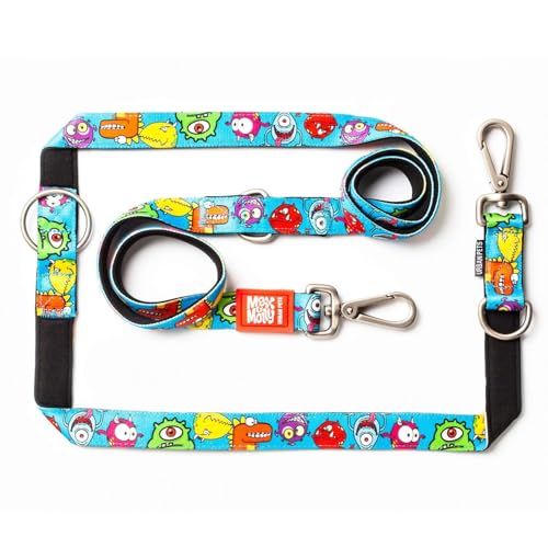 Max & Molly 4894512020979 Bequem, Sicher, Gepolstertes Neopren, Kühl Und Flexibel, Multifunktionsleine, XS, Little Monsters Max & Molly 4894512020979 Bequem, Sicher, Gepolstertes Neopren, Kühl Und Flexibel, Multifunktionsleine, XS, Little Monsters von Max & Molly Urban Pets