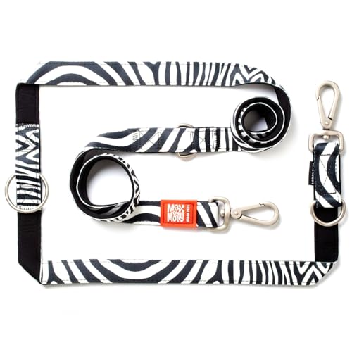 Max & Molly Multifunktionsleine - Zebra, M von Max & Molly Urban Pets