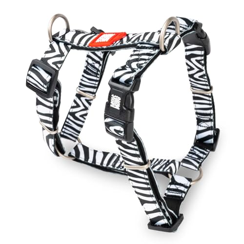 H-Harness - Zebra - L von Max & Molly Urban Pets