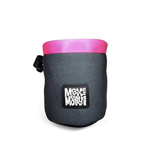 Max & Molly Leckerli Trainingstasche Easy Clip On Bag mit verstellbarem Kordelzug, Rose Max & Molly Leckerli Trainingstasche Easy Clip On Bag mit verstellbarem Kordelzug, Rose von Max & Molly Urban Pets