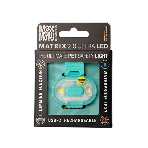 Max & Molly Matrix 2.0 Ultra LED - Türkis - 1 stück Max & Molly Matrix 2.0 Ultra LED - Türkis - 1 stück von Max & Molly