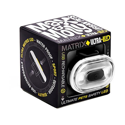 Max & Molly Matrix Ultra LED Sicherheitslampe - Schwarz von Max & Molly