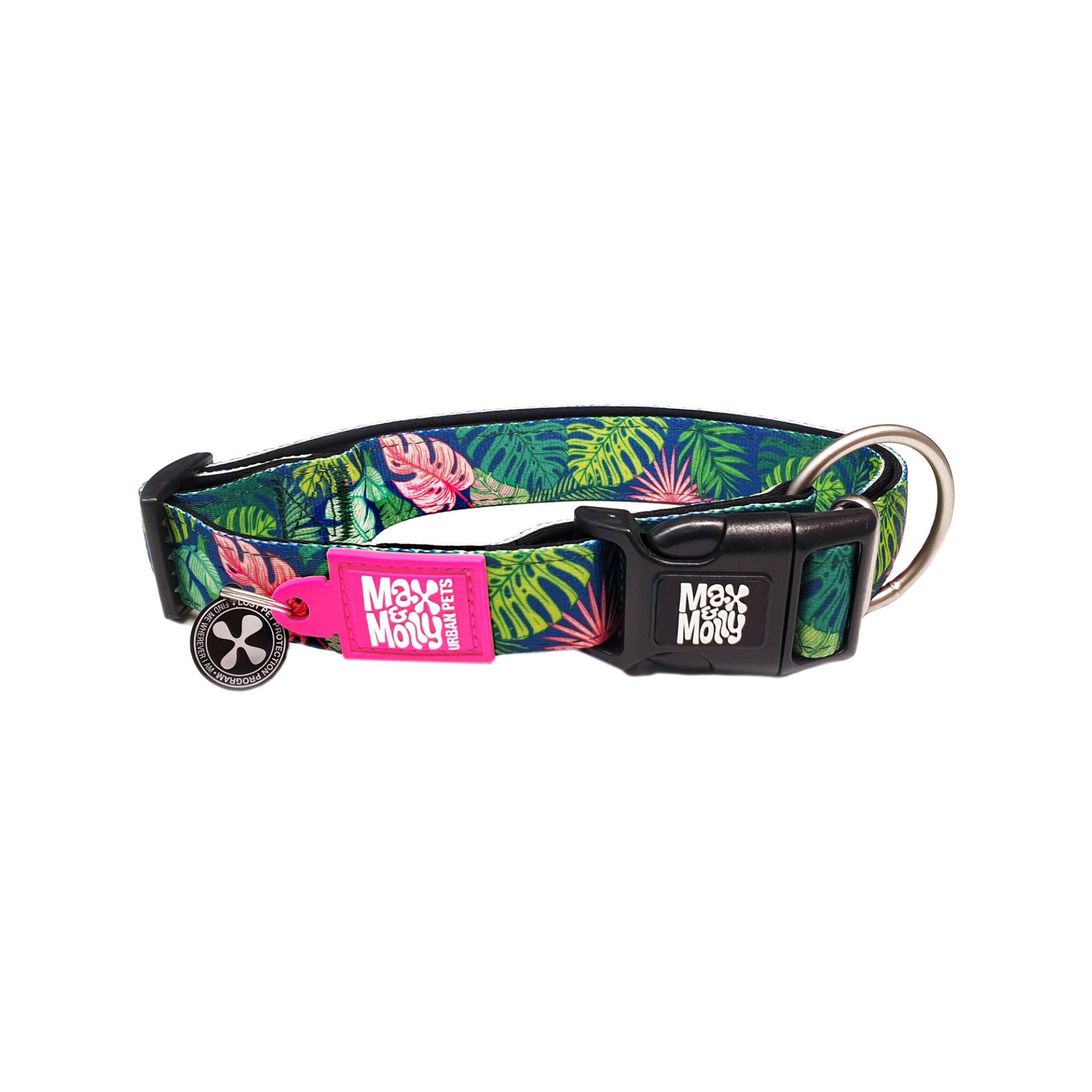 Max & Molly Smart ID Halsband - Tropical - S von Max & Molly