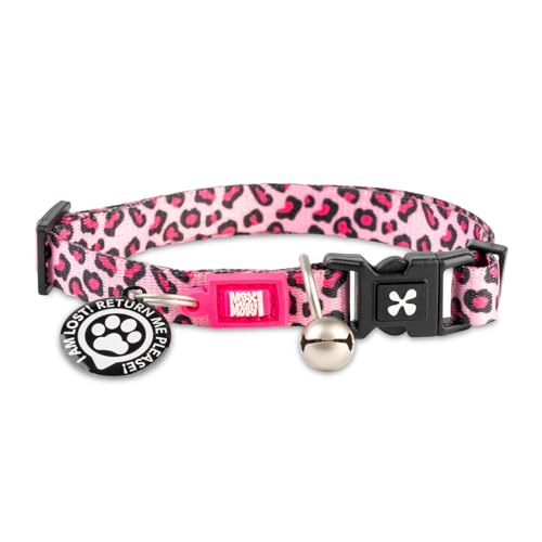Max & Molly GOTCHA! Smart ID Katzenhalsband - Leopard Pink, 1 Size von Max&Molly
