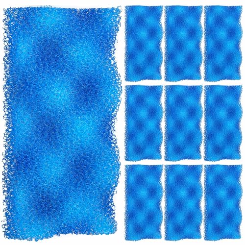 Maxcheck 10 Stück kompatibel mit 106/107 Blue Bio Schwamm Wert, Ersatz-Filtermedien Schwamm-Pads für Aquarium Maxcheck 10 Stück kompatibel mit 106/107 Blue Bio Schwamm Wert, Ersatz-Filtermedien Schwamm-Pads für Aquarium von Maxcheck