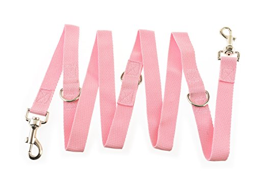 Hundeleine, Polizei-Stil, 183 cm, (Baby Pink) von Maximum Pet Products