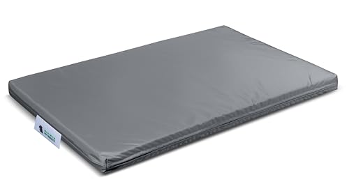 Maximum Pet Products Dirty Dog Mat - Wasserdichte Bodenmatte für Hunde, Katzen und kleine Haustiere, verschiedene Größen (Grau, 105 cm x 70 cm x 5 cm) von Maximum Pet Products