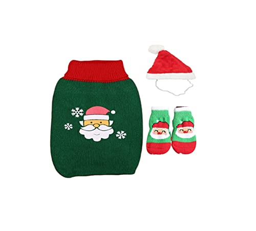 MaxtiL Weihnachtspullover für Hunde Hunde Katzen Herbst und Winter Pullover für Haustiere, verwendet für die Wärme der Feiertage, Pullover für Haustiere Weihnachten (Color : SJF0068, von MaxtiL