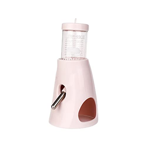 Maxtonser Kleine Tier Wasserflasche mit Ständer Halter 2,7 Tropfbewässerung für Hamster für Glas für T von Maxtonser