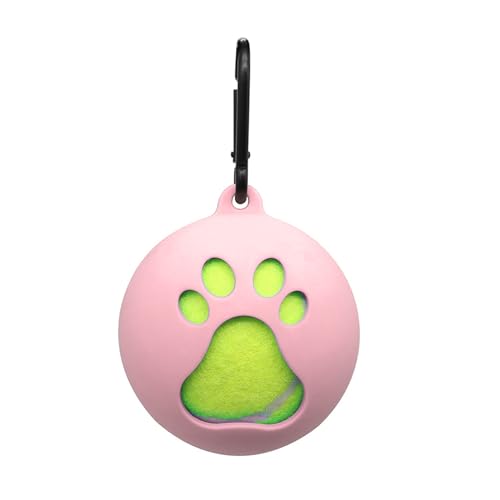 Tennisballhalter mit Hundeleinen-Befestigung, Haustierballhalter, tragbarer Tennisball-Clip Tennisballhalter mit Hundeleinen-Befestigung, Haustierballhalter, tragbarer Tennisball-Clip von Maxtonser