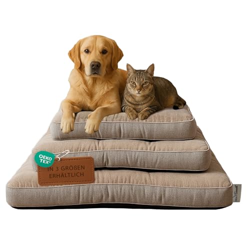 MaxxGoods Hundebett & Katzenbett für kleine & große Hunde oder Katzen - rutschfest, Kratzfest, waschbar, weich & Atmungsaktiv - Hundekörbchen, Hundekissen, Katzenkissen, Hundematratze (70x55x10cm) MaxxGoods Hundebett & Katzenbett für kleine & große Hunde oder Katzen - rutschfest, Kratzfest, waschbar, weich & Atmungsaktiv - Hundekörbchen, Hundekissen, Katzenkissen, Hundematratze (70x55x10cm) von MaxxGoods