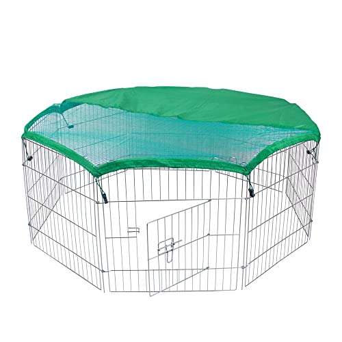 MaxxPet Kaninchenstall – Hasenstall Draußen Winterfest – Kaninchenstall Outdoor – Käfig für Kaninchen - 80x75 cm - Kleintierstall - Kaninchenstall Draußen Winterfest von MaxxPet