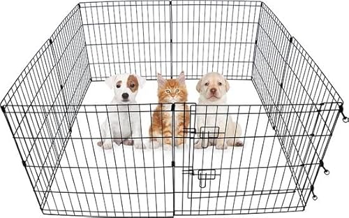 MaxxPet Welpenauslauf – Welpenhütte – Welpenlaufstall – Kaninchenauslauf – faltbar – 8-teilig - 76 x 61 cm MaxxPet Welpenauslauf – Welpenhütte – Welpenlaufstall – Kaninchenauslauf – faltbar – 8-teilig - 76 x 61 cm von MaxxPet