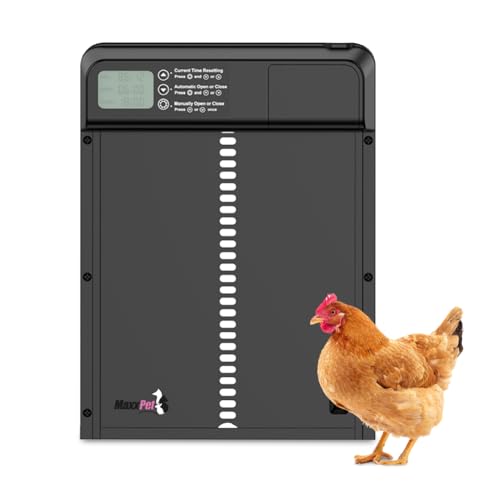 MaxxPet Automatisch Kippenluik - Kippendeur - Hokopener voor Kippen - 25x5x33cm MaxxPet Automatisch Kippenluik - Kippendeur - Hokopener voor Kippen - 25x5x33cm von MaxxTools bv