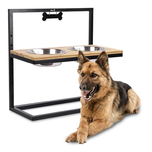 MaxxPet Doppelnapf - Hundenapf - Erhöhter Napf - 54x23x53cm - Bambus MaxxPet Doppelnapf - Hundenapf - Erhöhter Napf - 54x23x53cm - Bambus von MaxxTools bv
