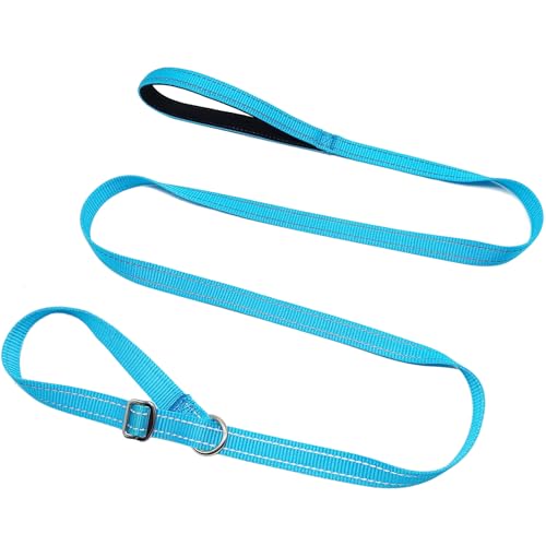 MayPaw Retrieverleine, 1,9 cm breit, reflektierendes Nylon, Trainingsleine mit gepolstertem Griff, 1,8 m flache Haustierleine für Hundefriseure, Unterstände, Rettungen, Tierärzte oder MayPaw Retrieverleine, 1,9 cm breit, reflektierendes Nylon, Trainingsleine mit gepolstertem Griff, 1,8 m flache Haustierleine für Hundefriseure, Unterstände, Rettungen, Tierärzte oder von MayPaw