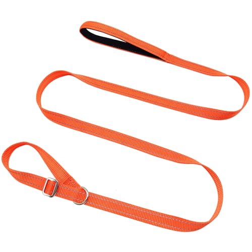 MayPaw Retrieverleine, 1,9 cm breit, reflektierendes Nylon, Trainingsleine mit gepolstertem Griff, 1,8 m flache Haustierleine für Hundefriseure, Unterstände, Rettungen, Tierärzte oder MayPaw Retrieverleine, 1,9 cm breit, reflektierendes Nylon, Trainingsleine mit gepolstertem Griff, 1,8 m flache Haustierleine für Hundefriseure, Unterstände, Rettungen, Tierärzte oder von MayPaw