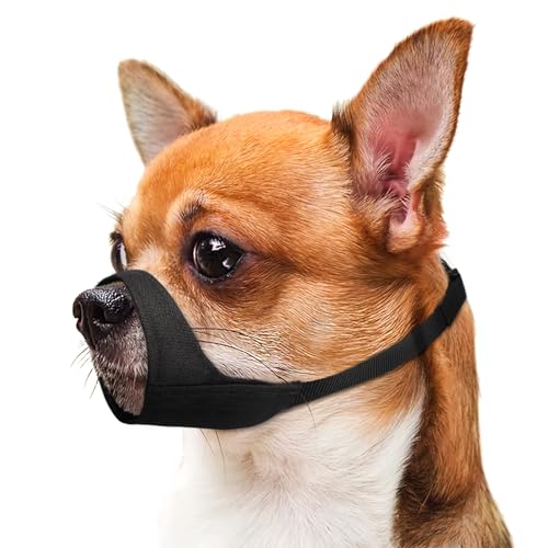 Mayerzon Maulkorb für Hunde mit kurzer Schnauze, weicher Maulkorb für kleine, mittelgroße und große Hunde, Maulkorb für Chihuahua, Shih Tzu, amerikanische Bulldogge zur Fellpflege, Stabiler Mayerzon Maulkorb für Hunde mit kurzer Schnauze, weicher Maulkorb für kleine, mittelgroße und große Hunde, Maulkorb für Chihuahua, Shih Tzu, amerikanische Bulldogge zur Fellpflege, Stabiler von Mayerzon